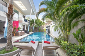 Chic Villa Kloua with Private Pool, 3BR, Close to BCIS